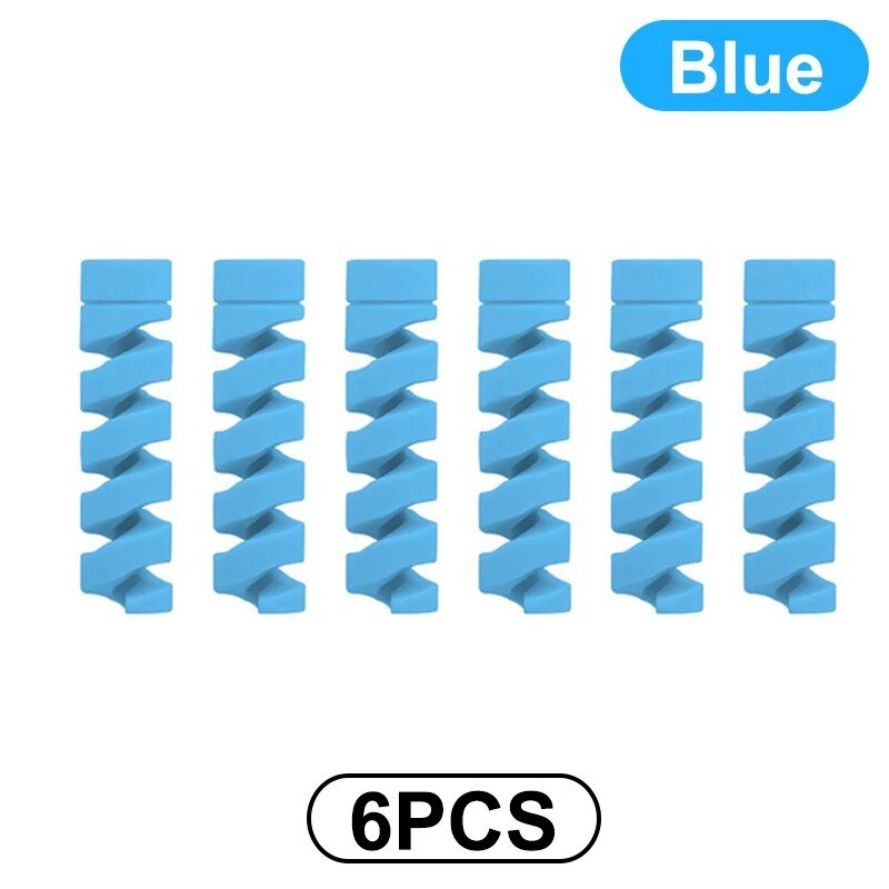 A 6Pcs-Blue