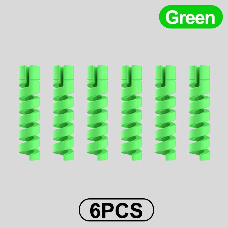 A 6Pcs-Green
